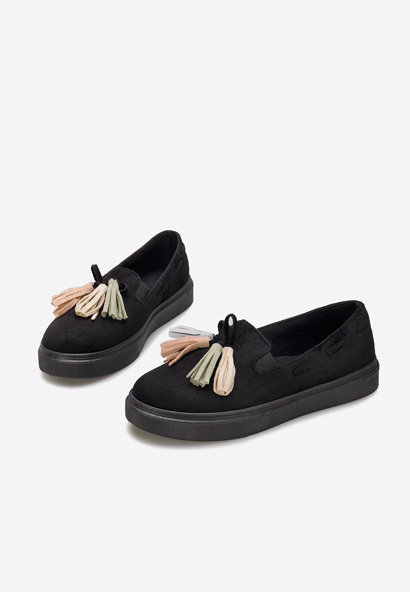 Čierne dámske espadrilky Graziela