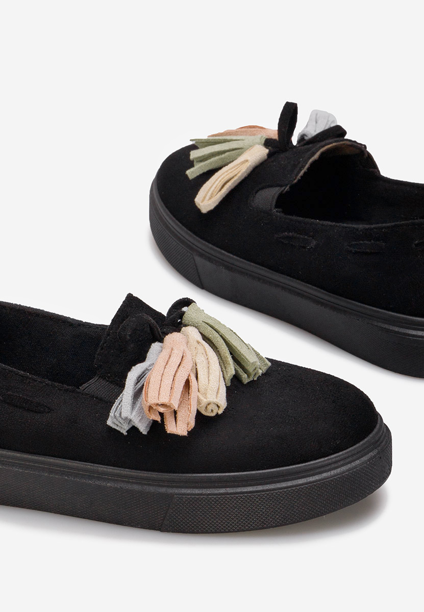 Čierne dámske espadrilky Graziela