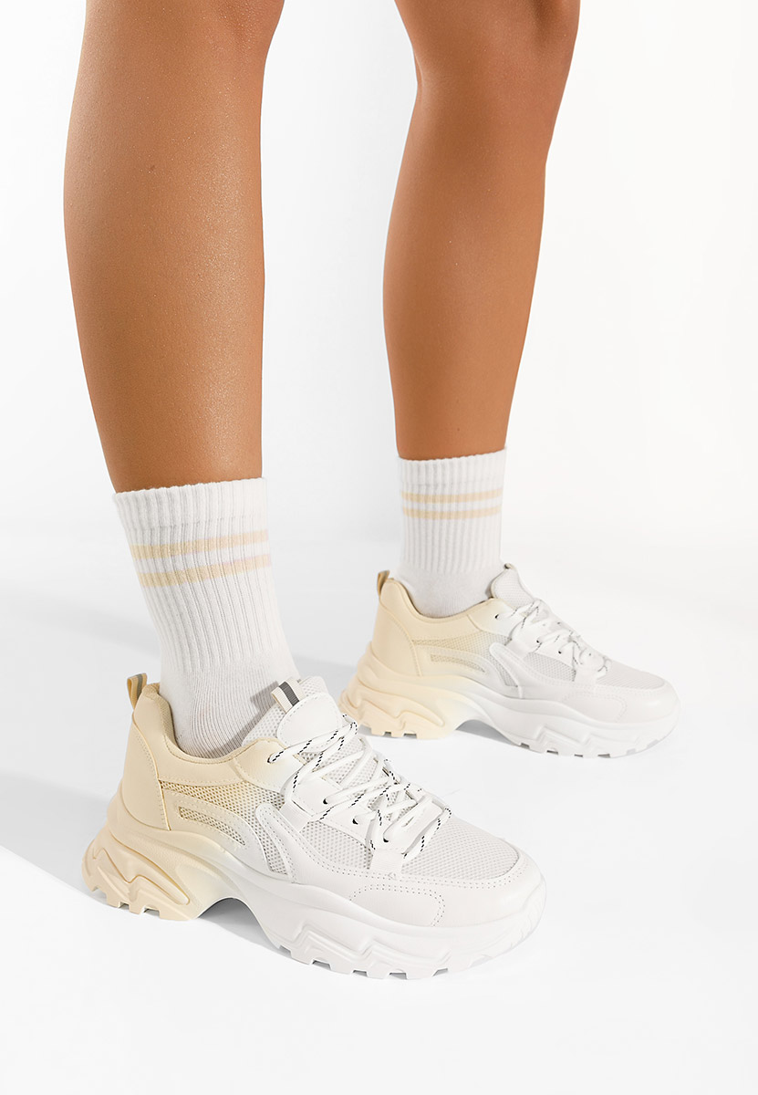 Biele dámske tenisky Chrystelle  V3