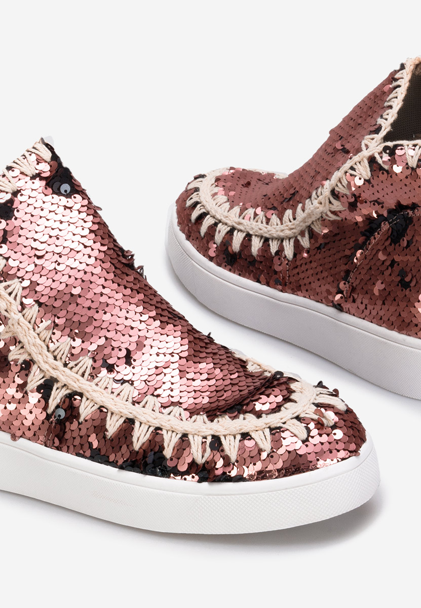 Ružové členkové čižmy Azna