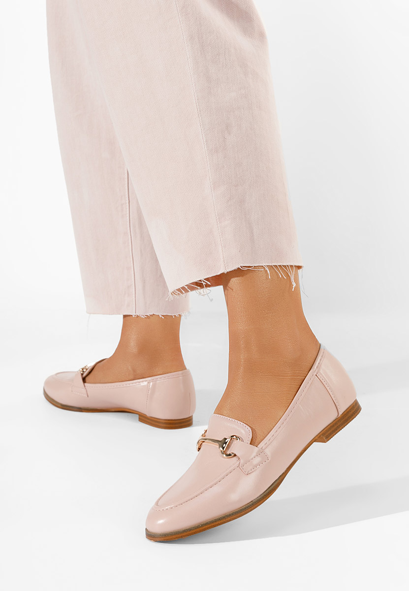 Ružové mokasíny dámske Casica