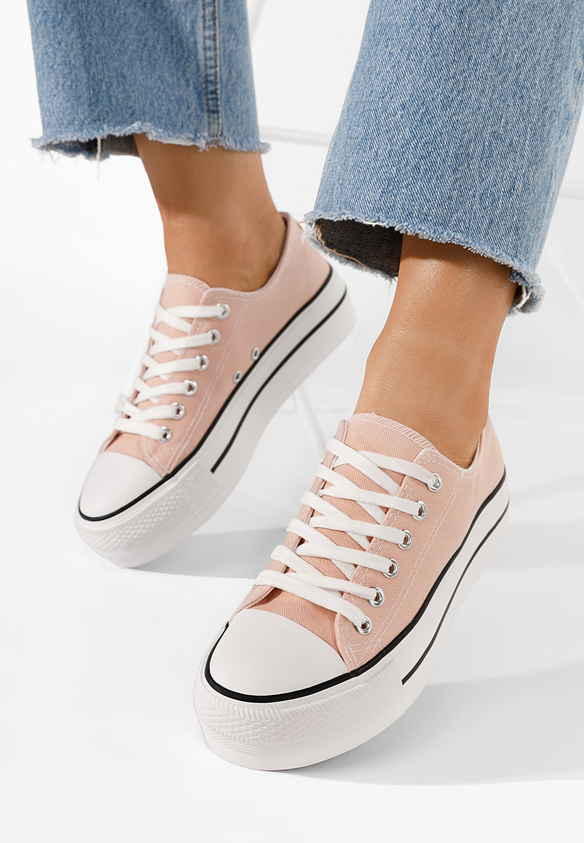 Ružové dámske nízké tenisky Machera