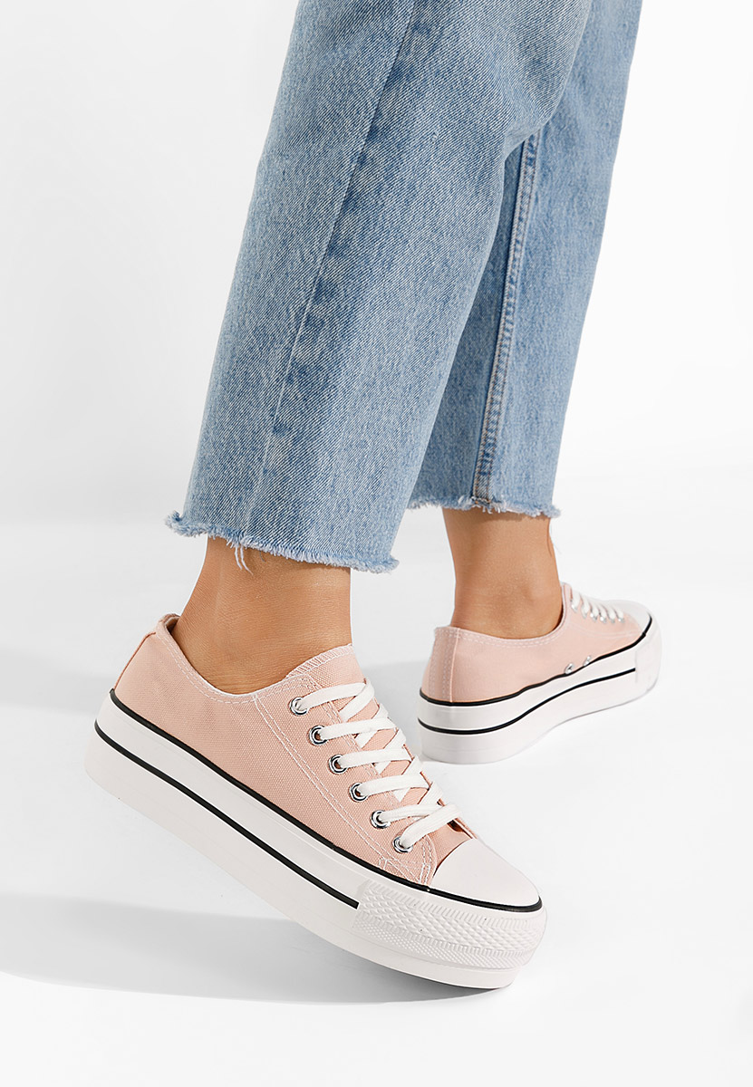 Ružové dámske nízké tenisky Machera