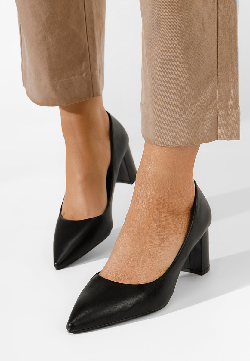 Čierne lodičky Danza