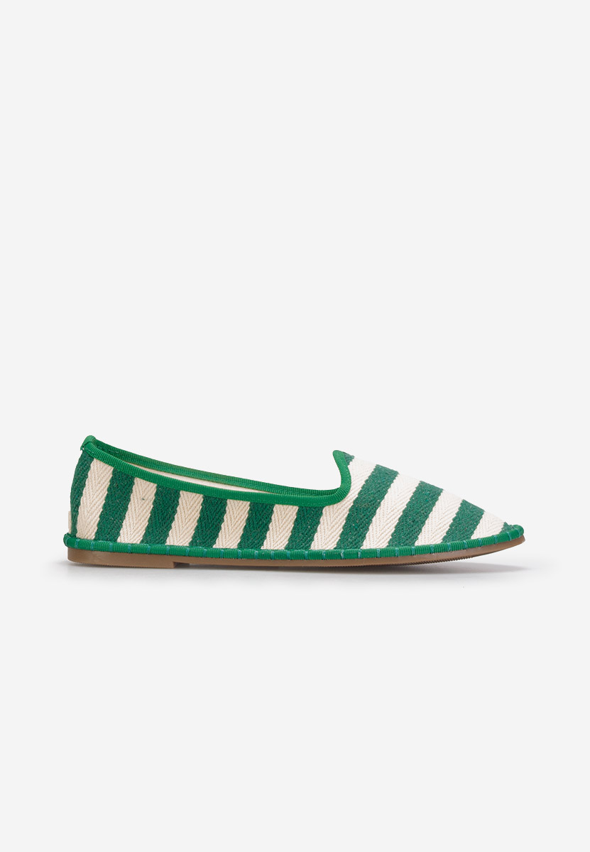 Zelené dámske espadrilky Dorika