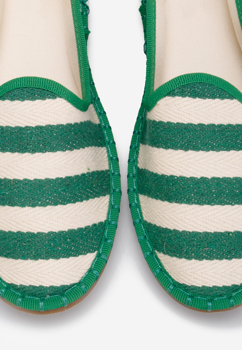 Zelené dámske espadrilky Dorika