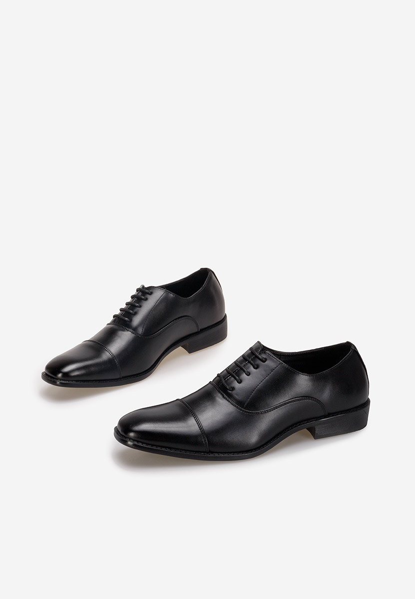 Čierne pánske spoločenské topánky Velez