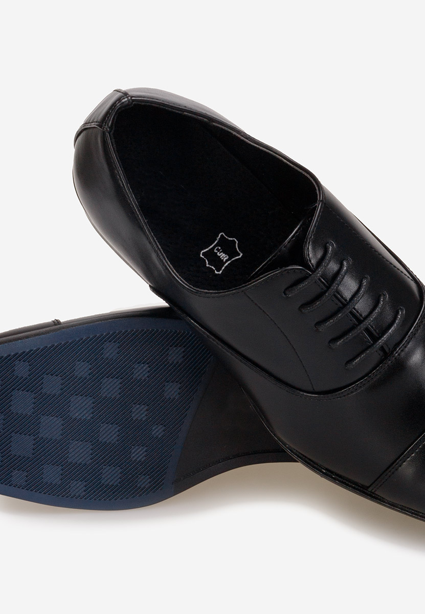 Čierne pánske spoločenské topánky Velez