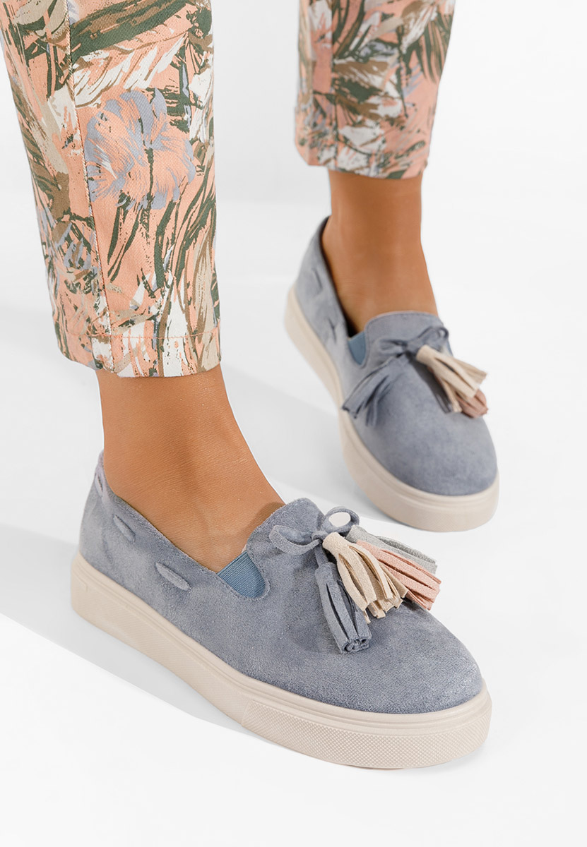 Modré dámske espadrilky Graziela