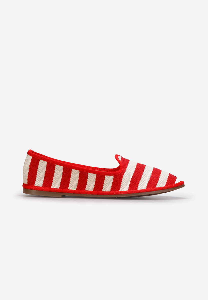 Červené dámske espadrilky Dorika