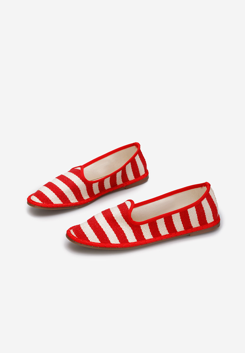 Červené dámske espadrilky Dorika