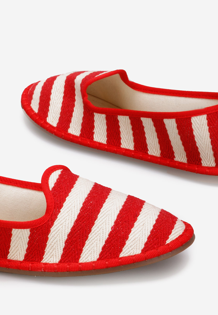 Červené dámske espadrilky Dorika