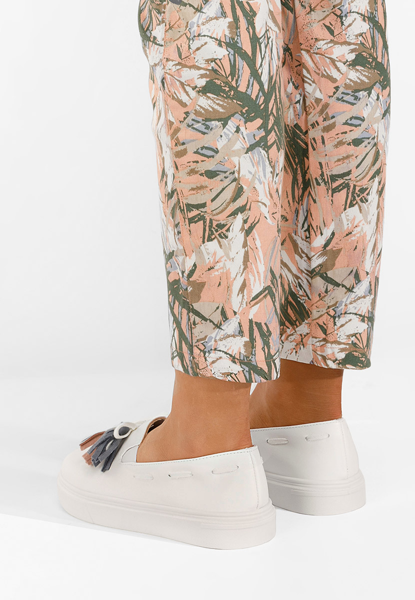 Biele dámske espadrilky Graziela