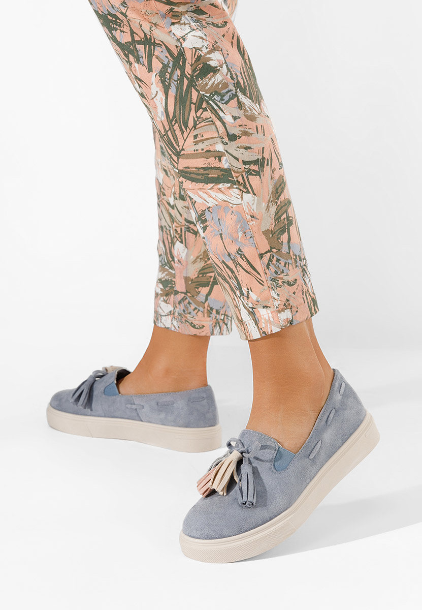 Modré dámske espadrilky Graziela