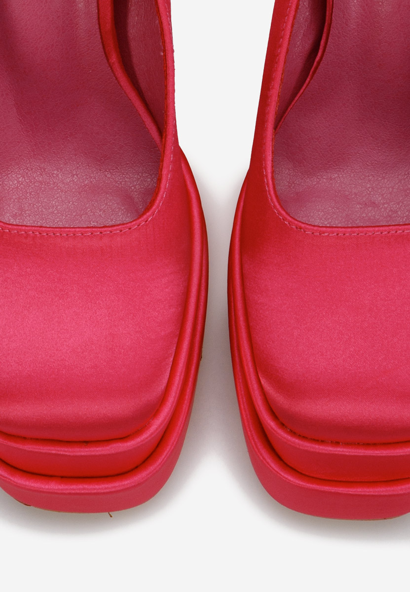 Fuchsiové lodičky na platforme Bia