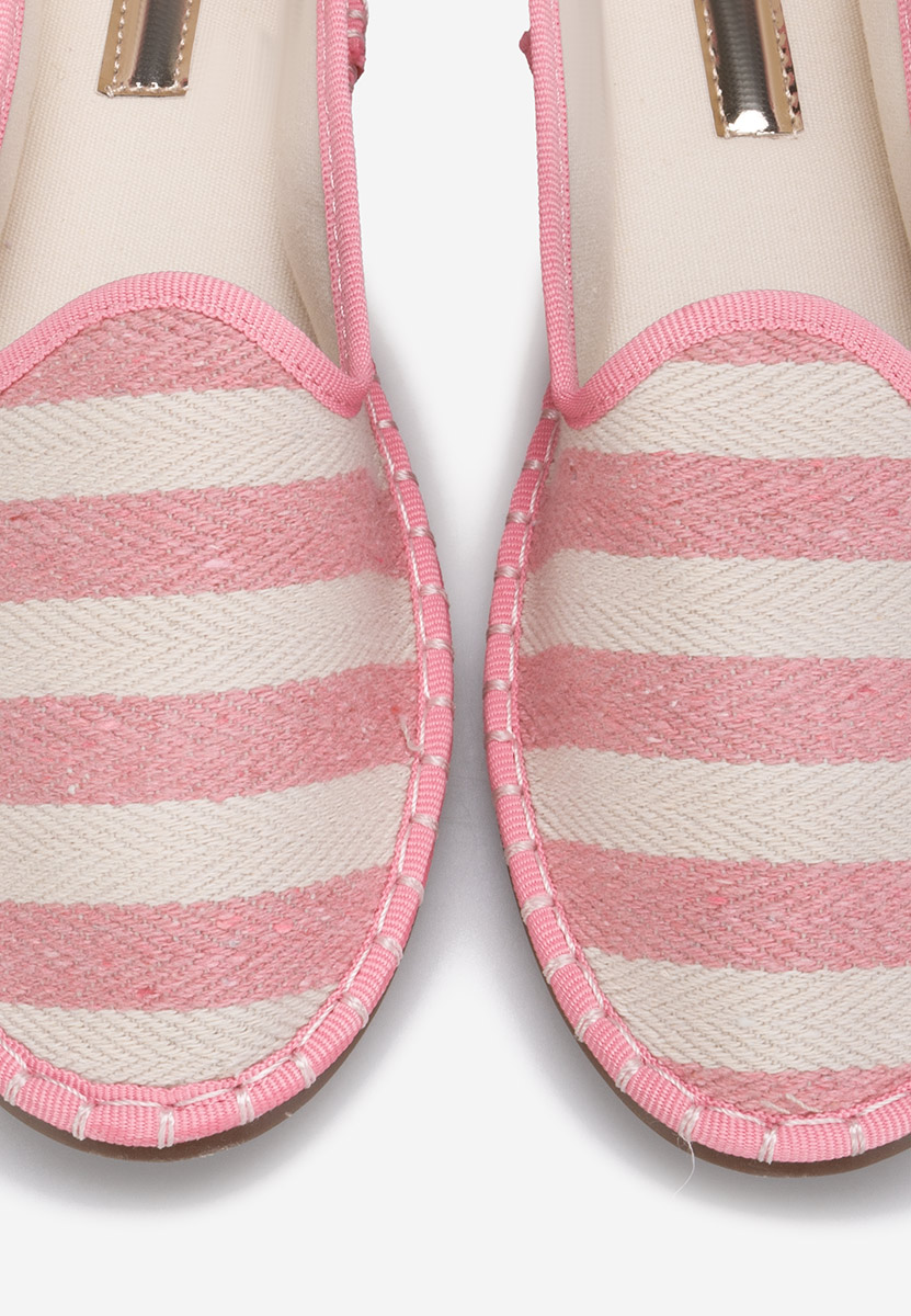 Ružové dámske espadrilky Dorika
