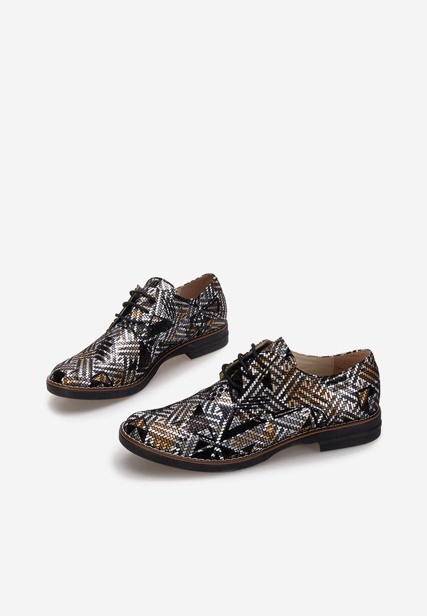 Farebné kožené derby dámske Otivera V5