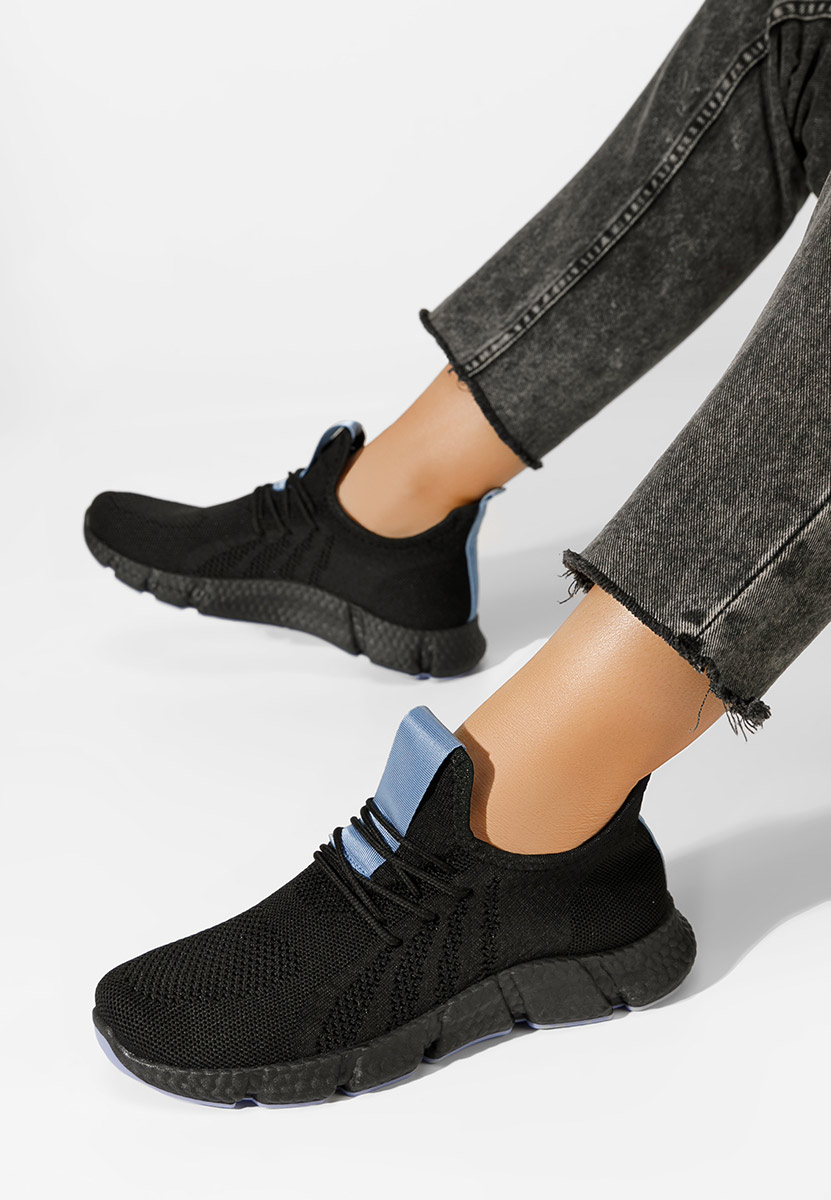 Čierne bežecké tenisky dámske Saleda V3