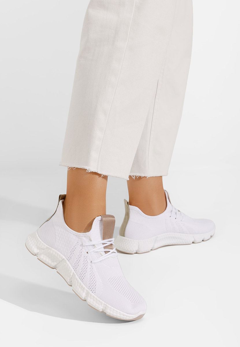 Béžové bežecké tenisky dámske Saleda V2