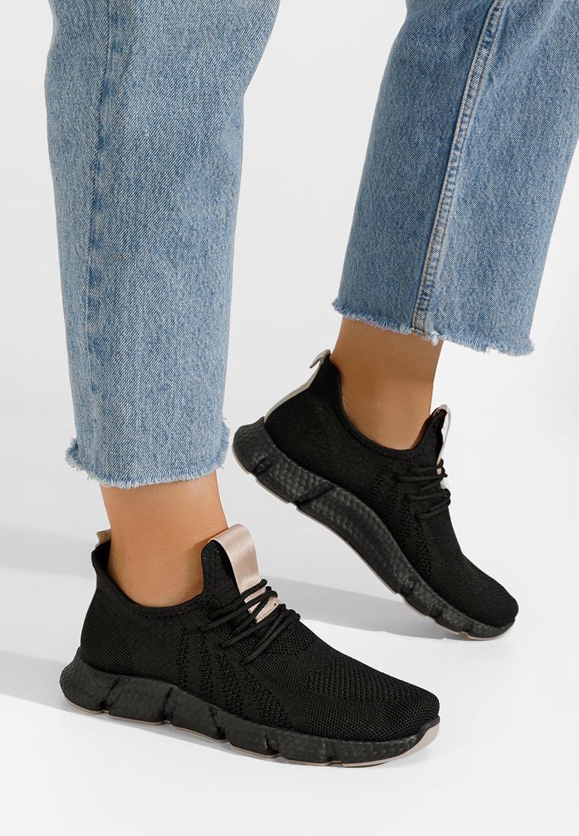 Čierne bežecké tenisky dámske Saleda V4