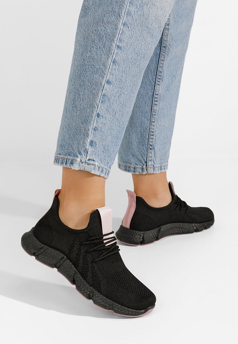 Čierne bežecké tenisky dámske Saleda V2