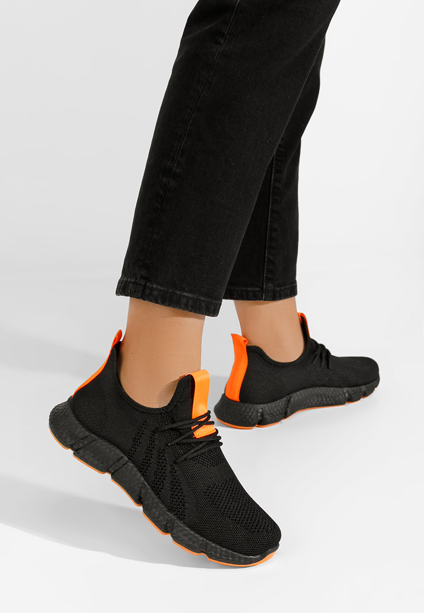 Čierne bežecké tenisky dámske Saleda V5