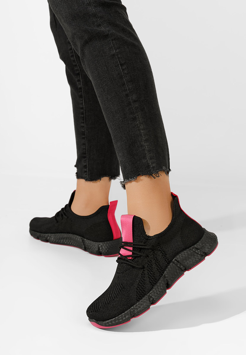 Čierne bežecké tenisky dámske Saleda