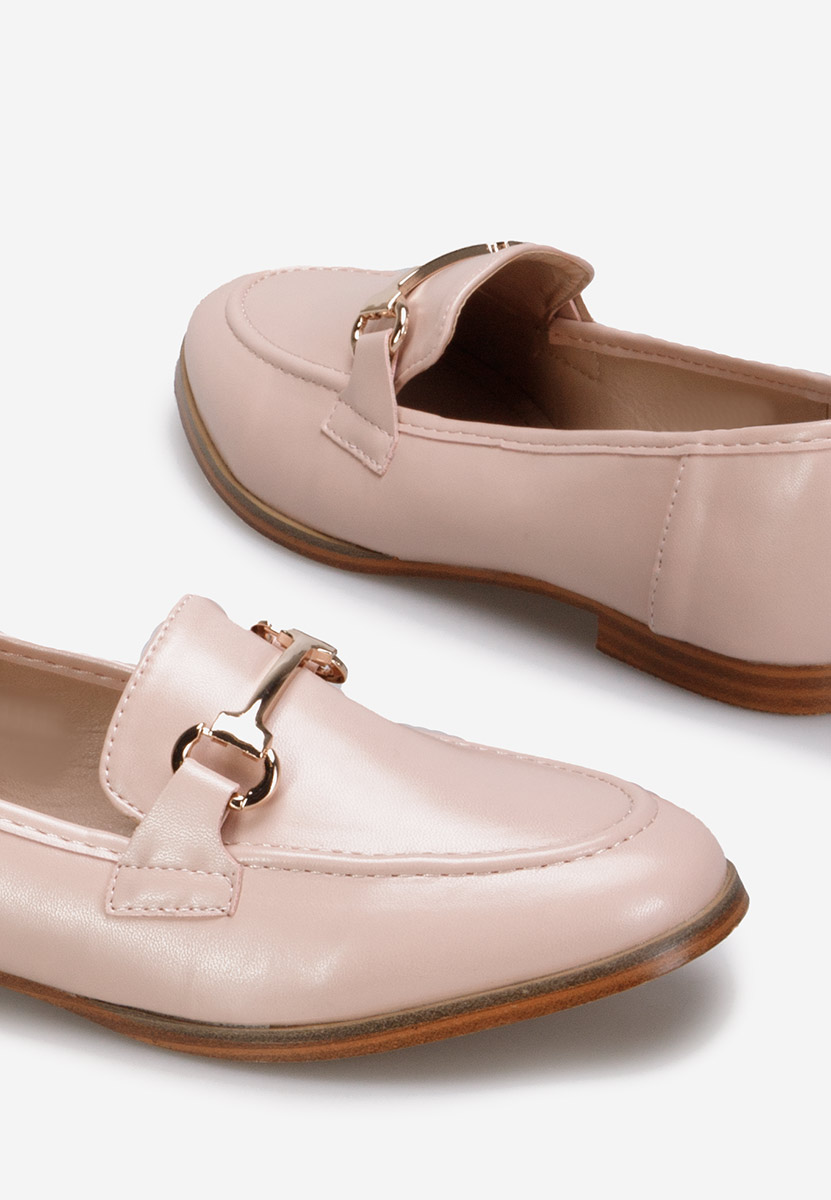 Ružové mokasíny dámske Casica