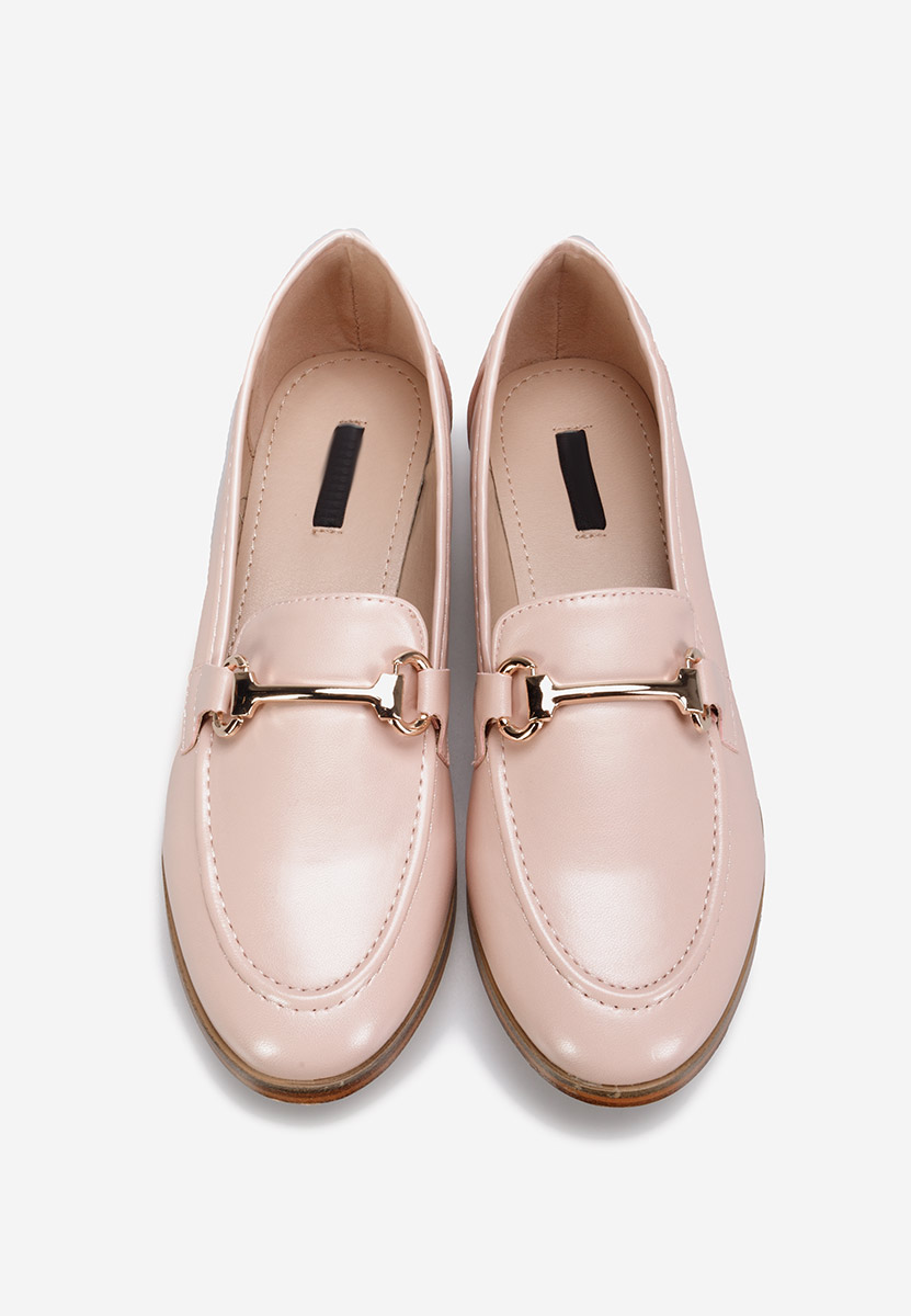 Ružové mokasíny dámske Casica