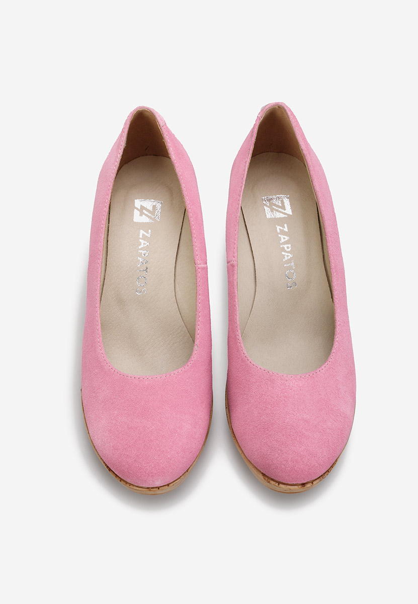 Ružové lodičky na platforme Zola V2