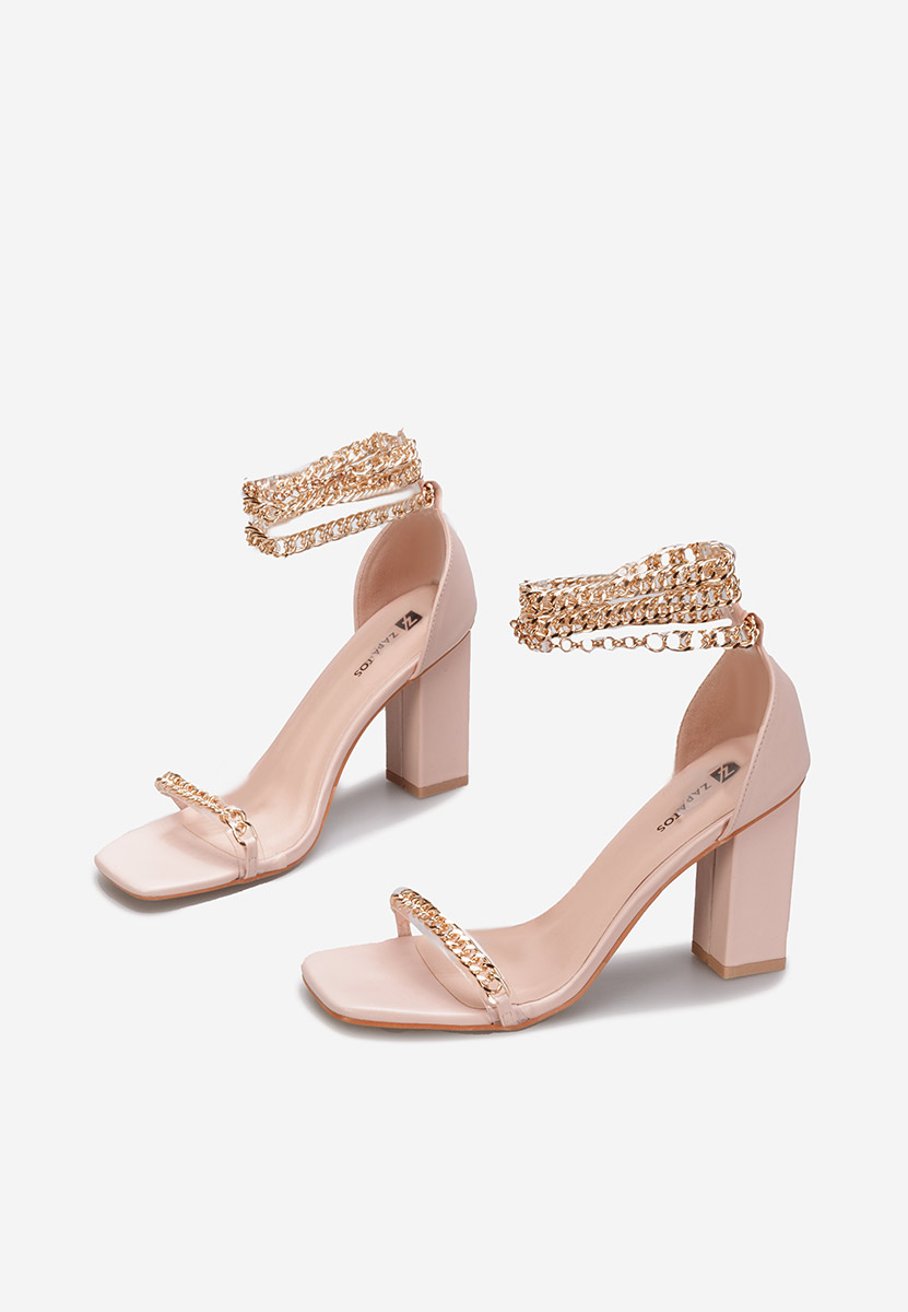 Ružové elegantné sandále Alize