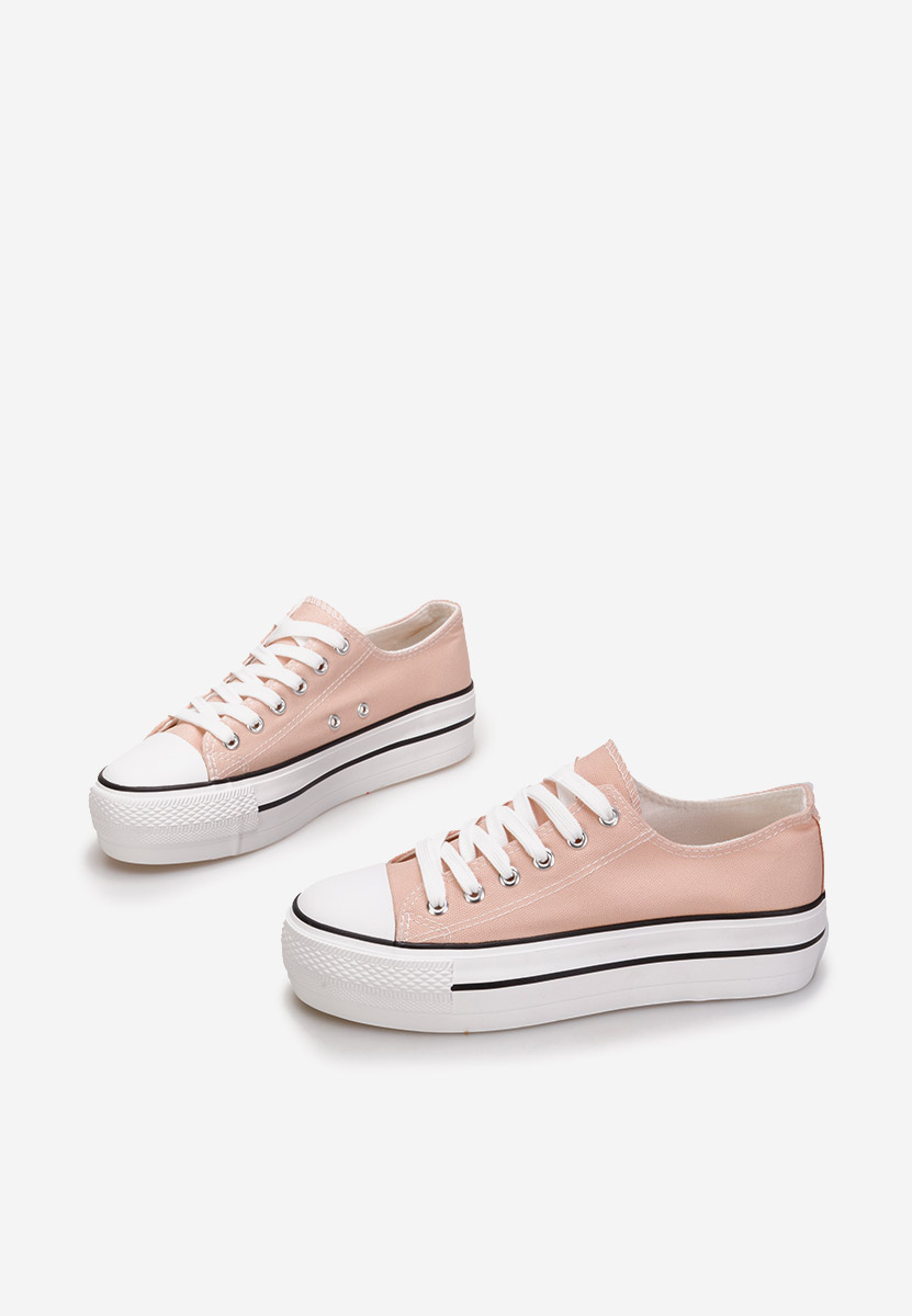 Ružové dámske nízké tenisky Machera