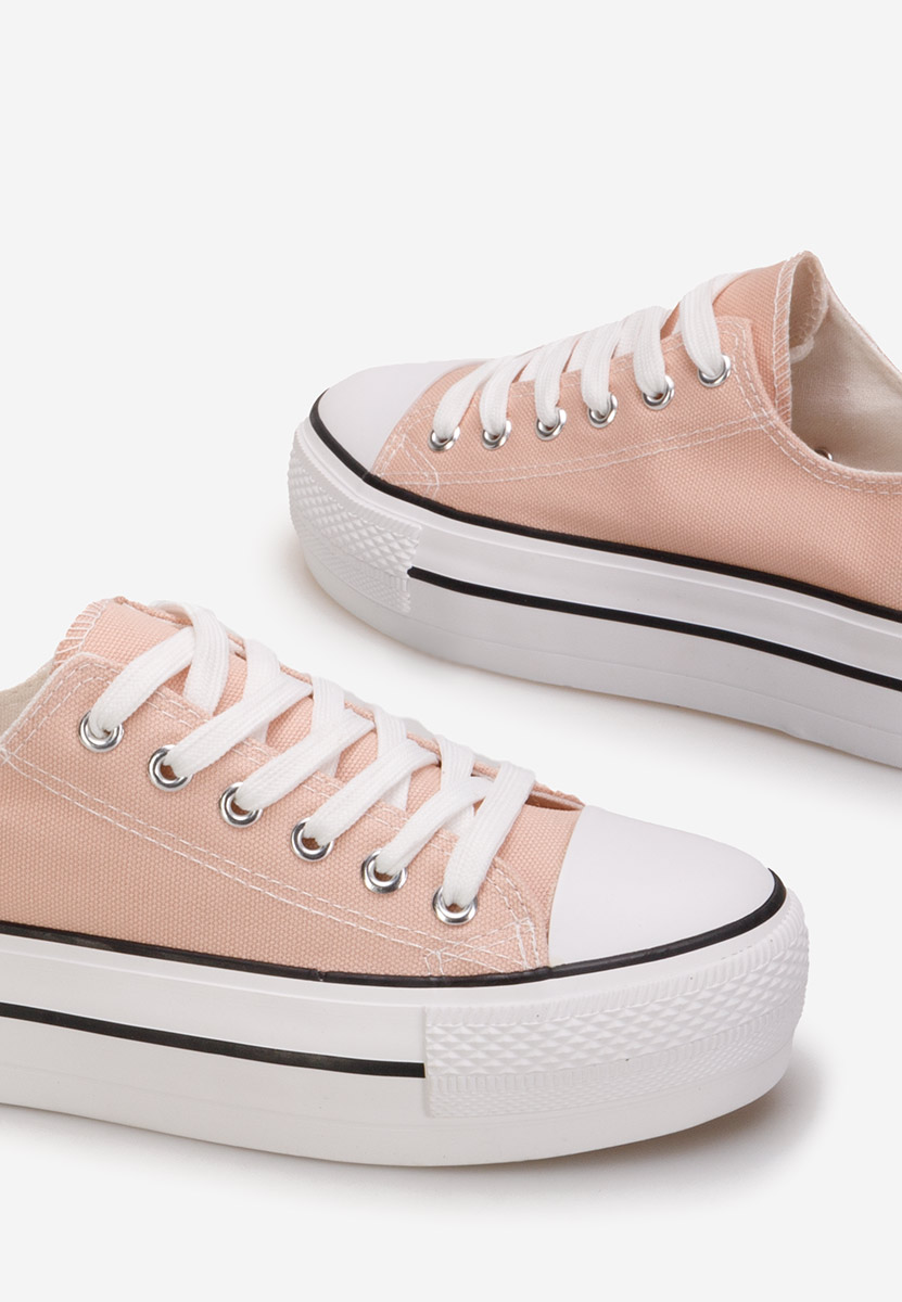 Ružové dámske nízké tenisky Machera