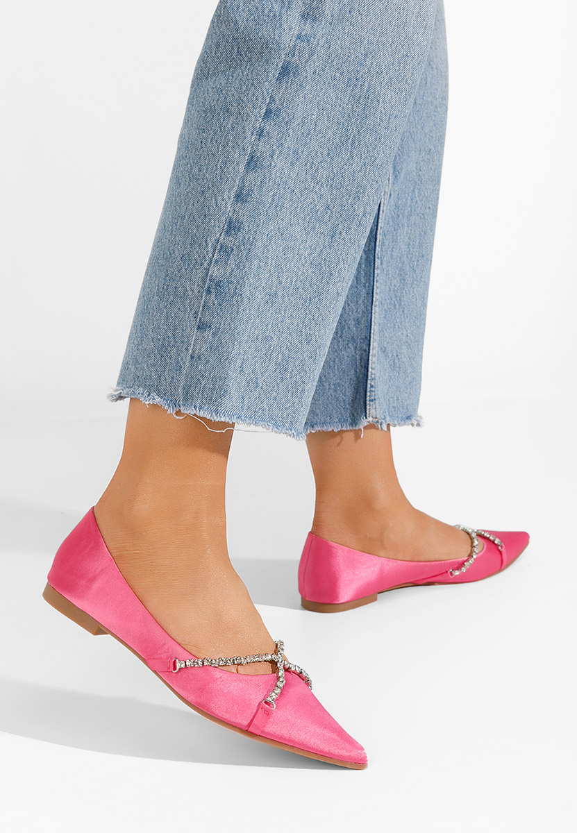 Fuchsiové balerínky Kallina