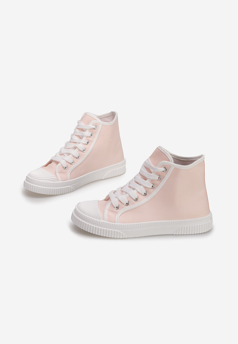 Ružové vysoké tenisky dámske Caneiro