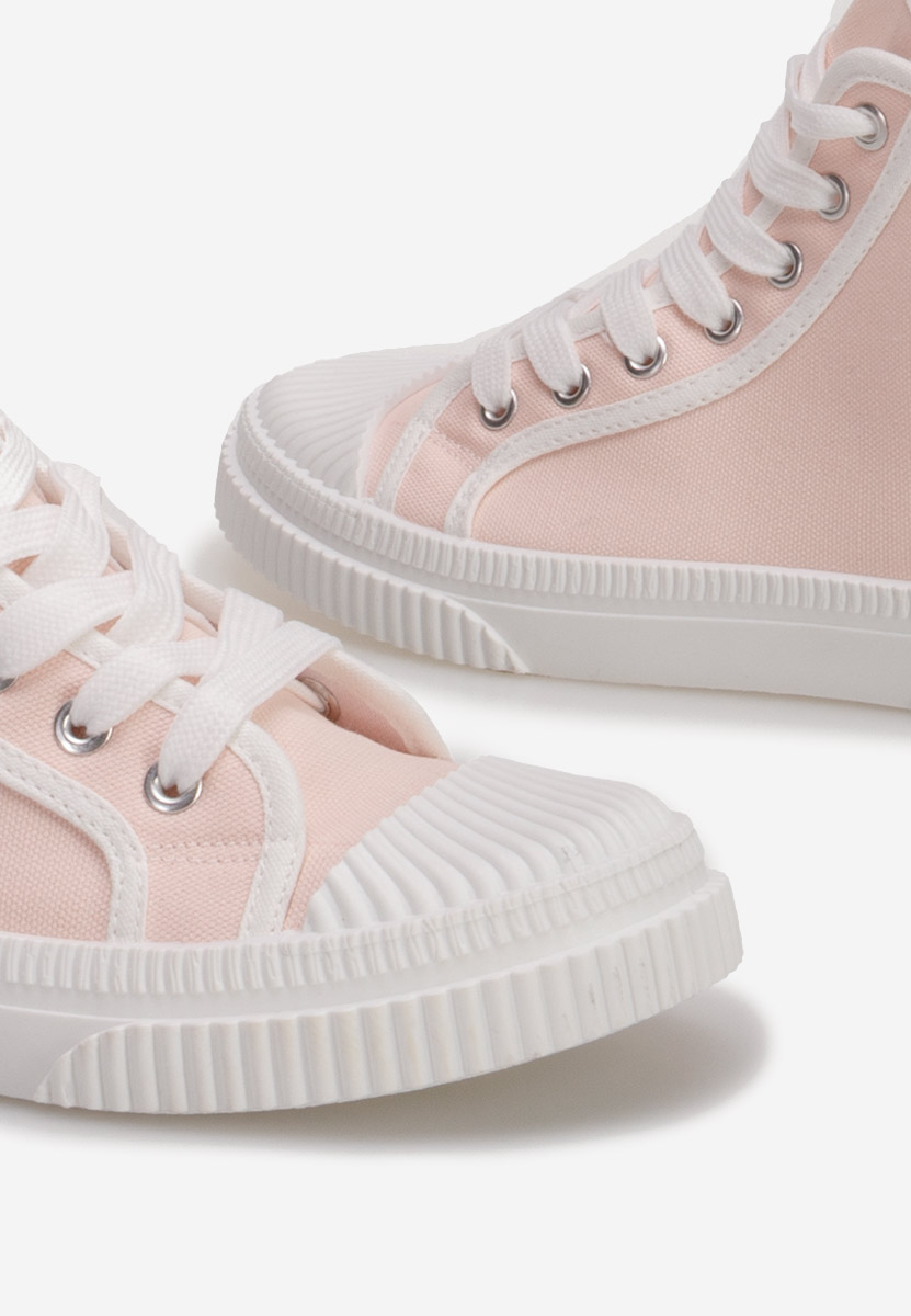 Ružové vysoké tenisky dámske Caneiro