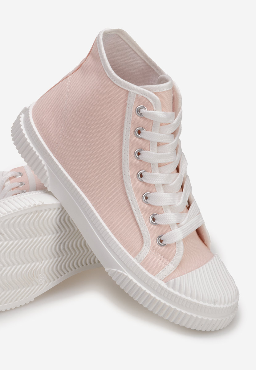 Ružové vysoké tenisky dámske Caneiro