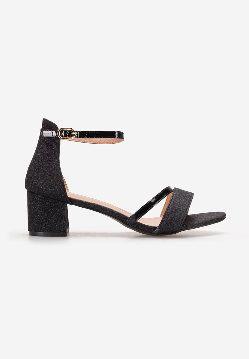 Čierne dámske elegantné sandále Malena V5