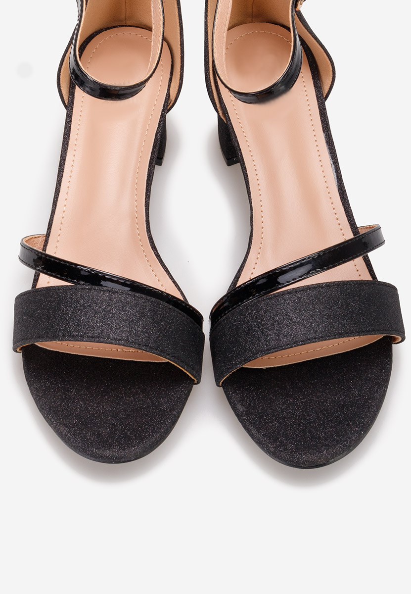 Čierne dámske elegantné sandále Malena V5