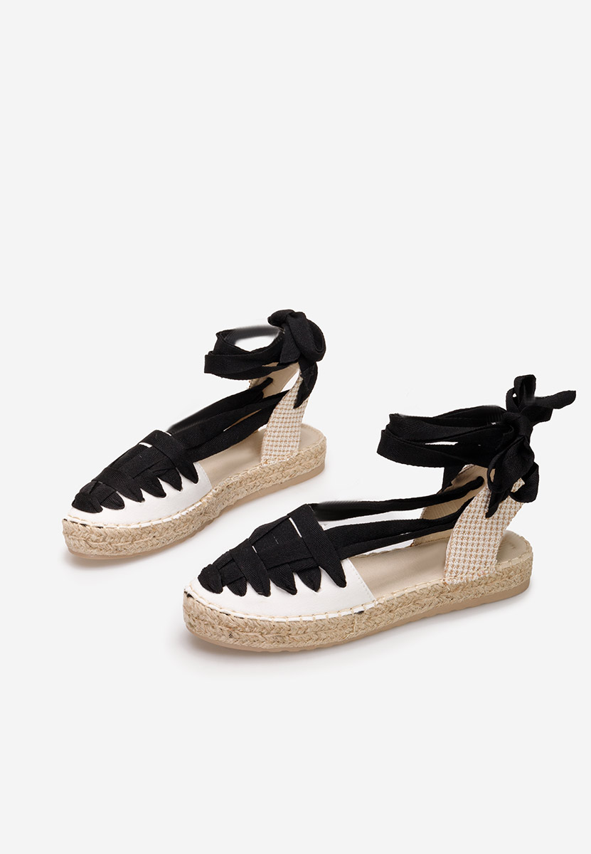Biele dámske espadrilky Aedina