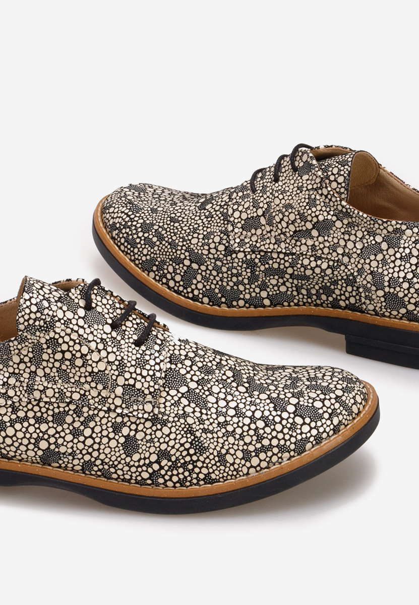 Farebné kožené derby dámske Otivera V16