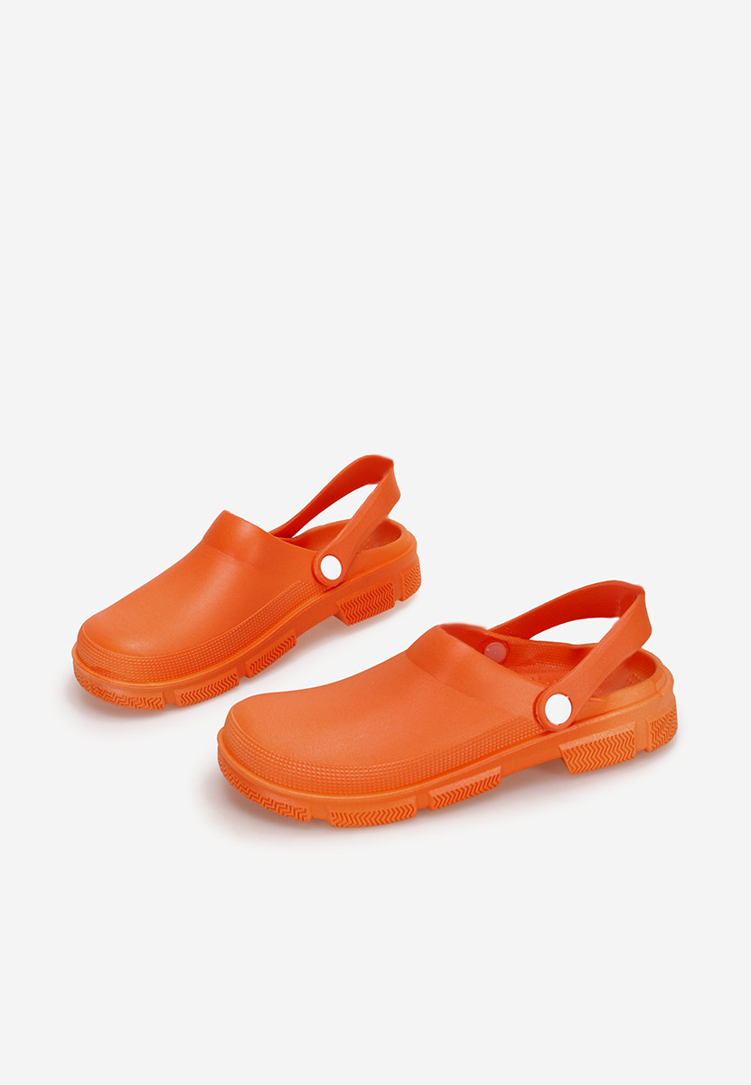 Oranžová šľapky dámske Nambra
