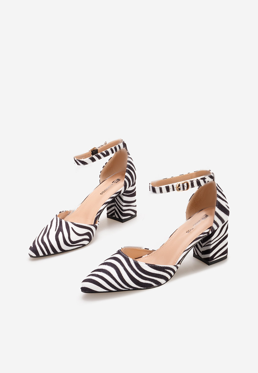 Zebra lodičky na hrubom opätku Alivila V2