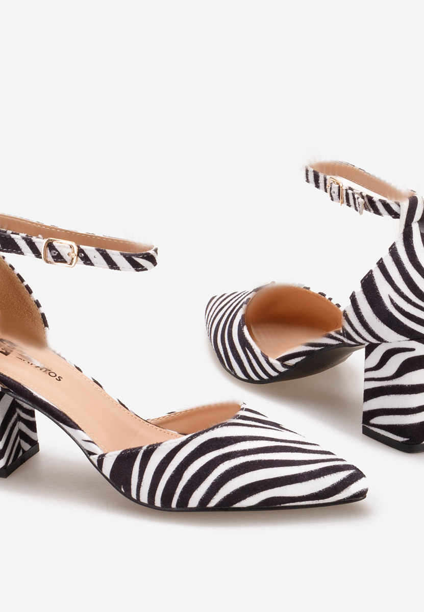 Zebra lodičky na hrubom opätku Alivila V2