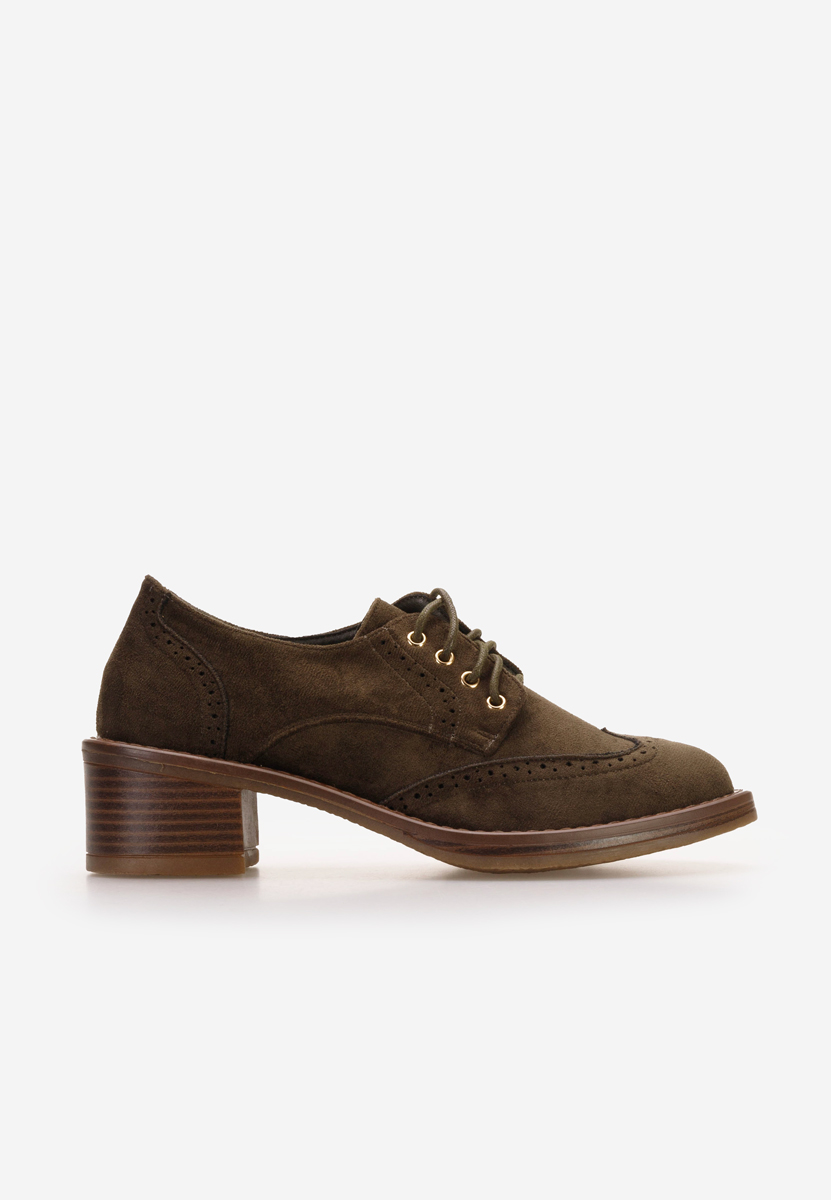 Zelené dámske poltopánky Slick