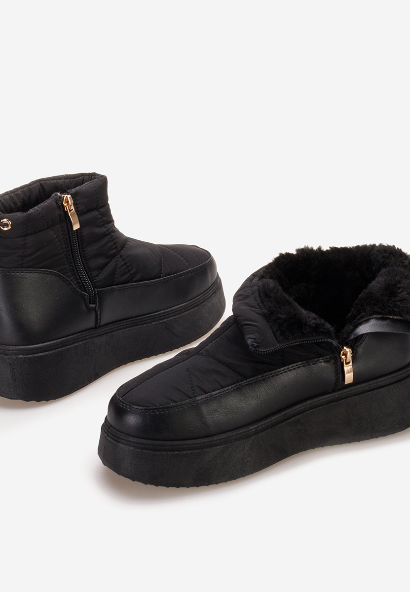 Čierne dámské sněhule Iraila