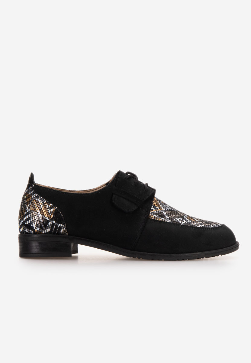 Farebné kožené derby dámske Vogue V3