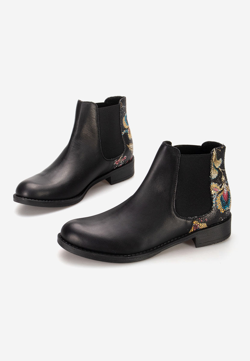 Farebné kožené členkové čižmy Campina V2