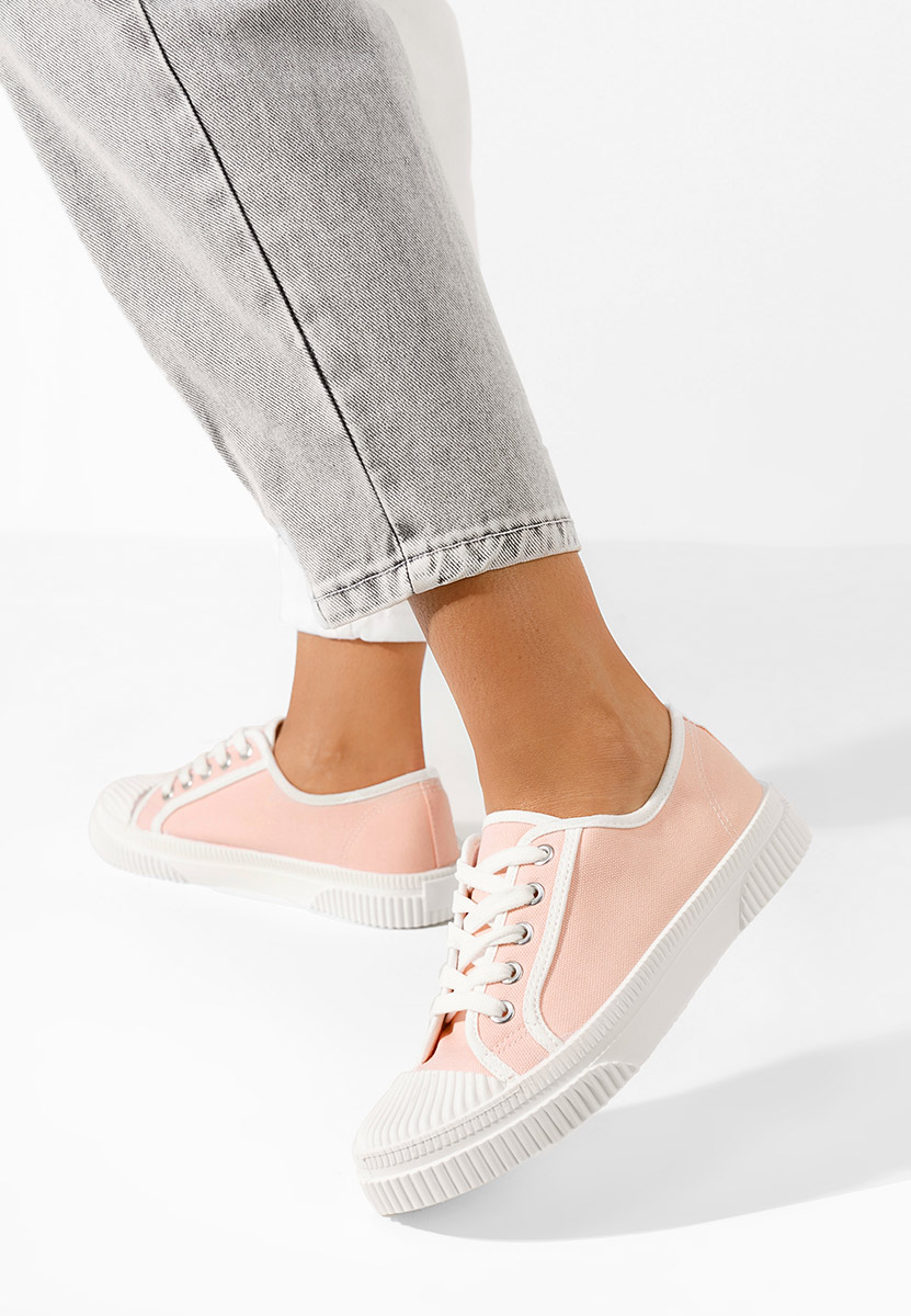 Ružové dámske nízké tenisky Tezina