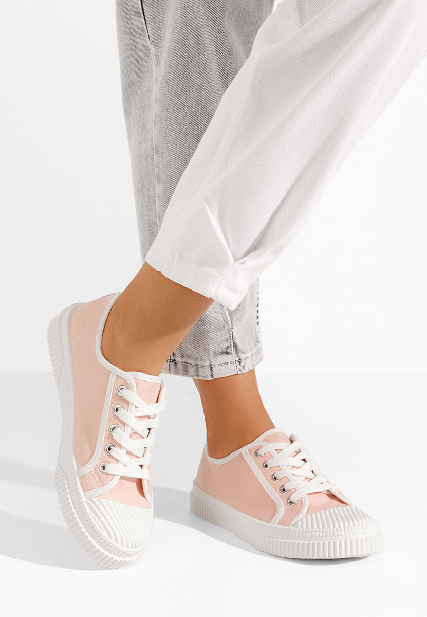 Ružové dámske nízké tenisky Tezina